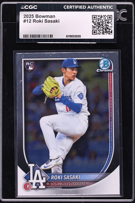 2024 Dream Order Pbp02 Pacific League Booster Roki Sasaki #M01 PSA