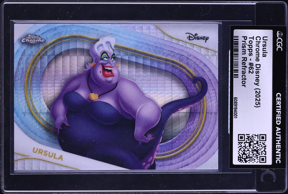 その他 2025 Topps Chrome Disney URSULA /25 2024 Topps Chrome Disney Ursula | eBay