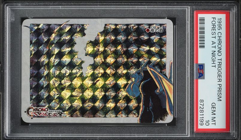 1995 Chrono Japanese Trigger Prism Cards Robo, Heavy Violence PSA