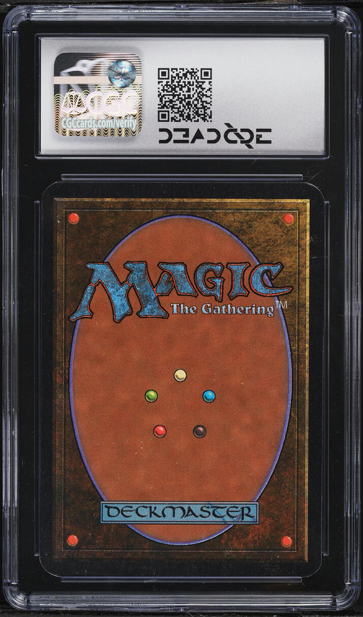 1993 Magic The Gathering MTG Alpha Blue Sky Mountain CGC 9.5 MINT+