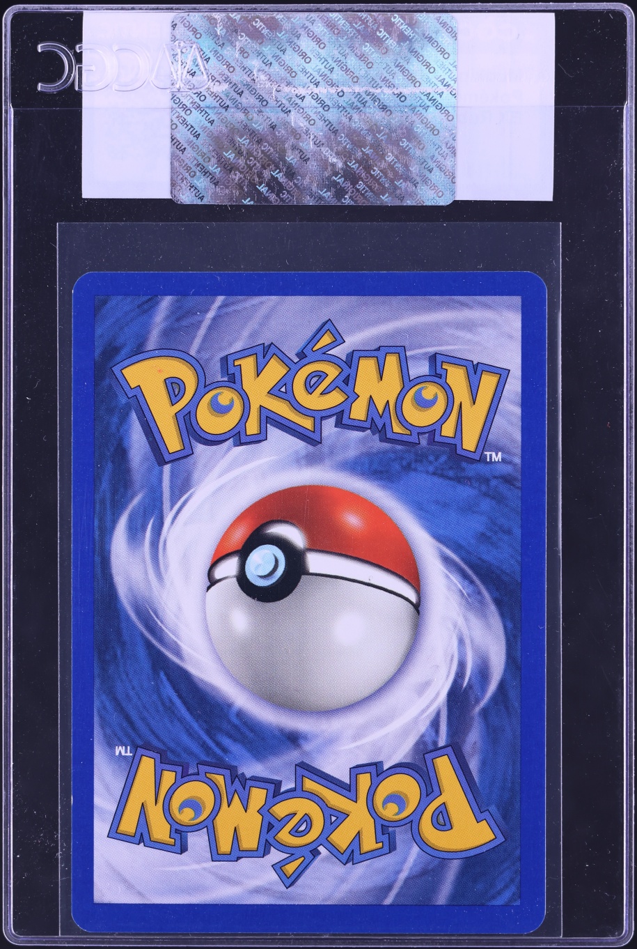 2003 Pokemon EX Ruby & Sapphire Mudkip #60 CGC AUTH
