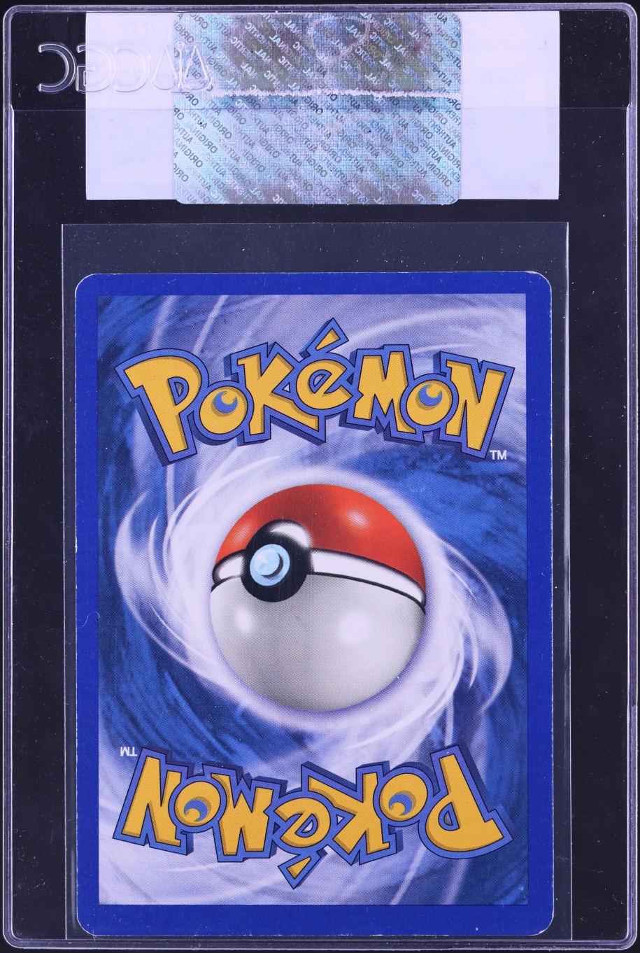 2003 Pokemon EX Ruby & Sapphire Mudkip #60 CGC AUTH