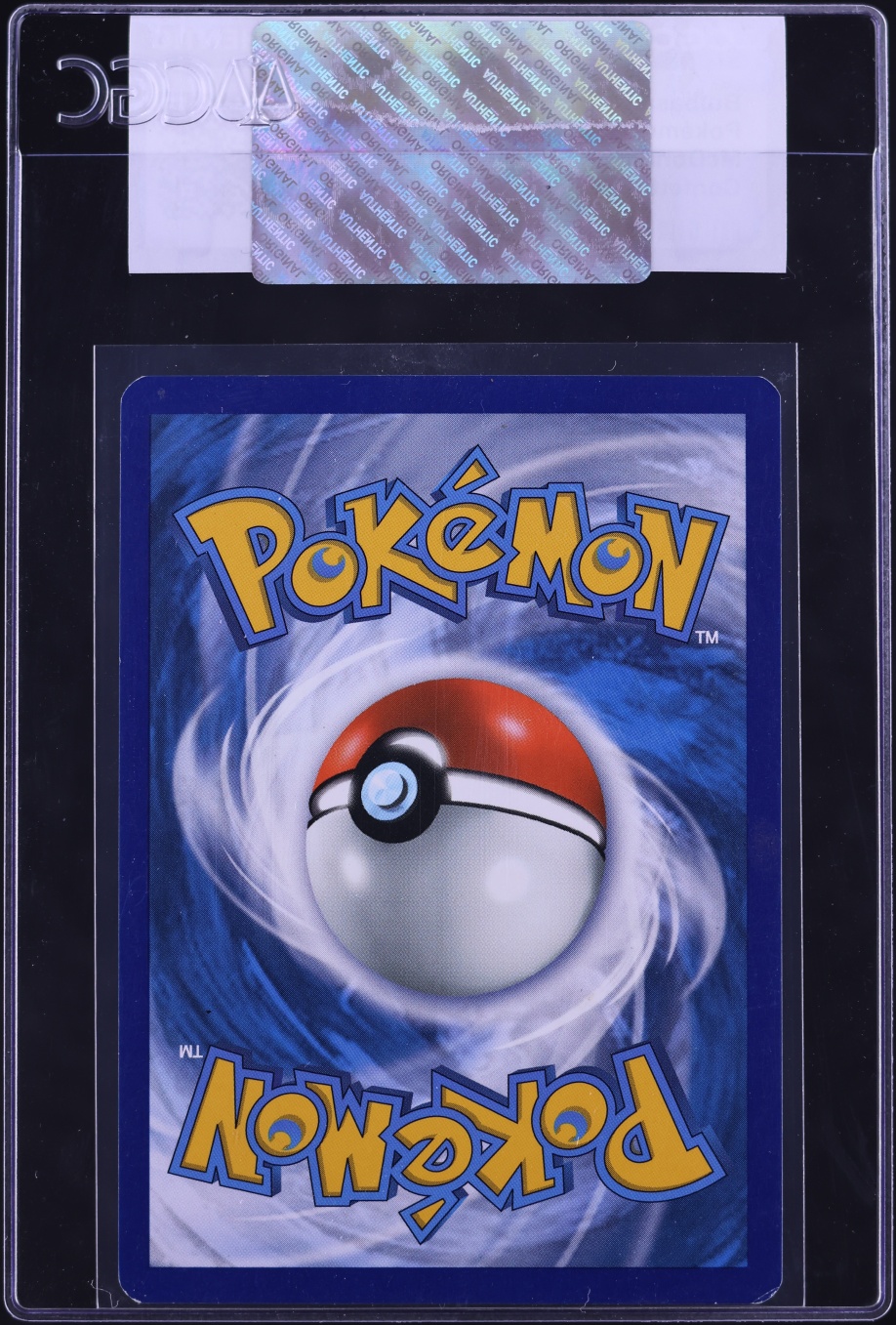2021 Pokemon Sword & Shield McDonald's Collection Confetti Holo Bulbasaur #1 CGC AUTH