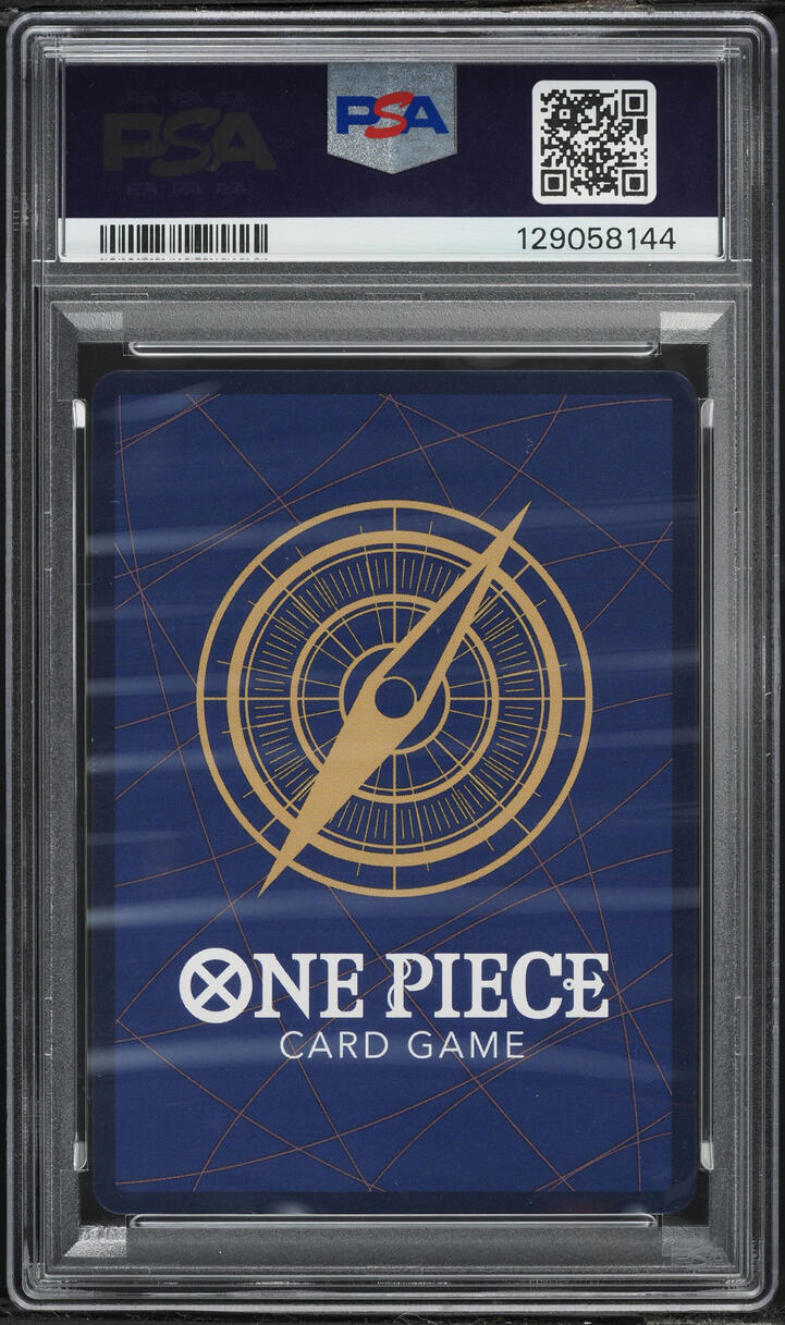 2024 One Piece Japanese Emperors In New World Gold Manga Art Gol D. Roger #OP09-118 PSA 10 GEM
