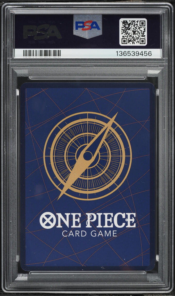 2024 One Piece Emperors In The New World Manga Art Monkey D. Luffy #OP09-119 PSA 10 GEM MINT