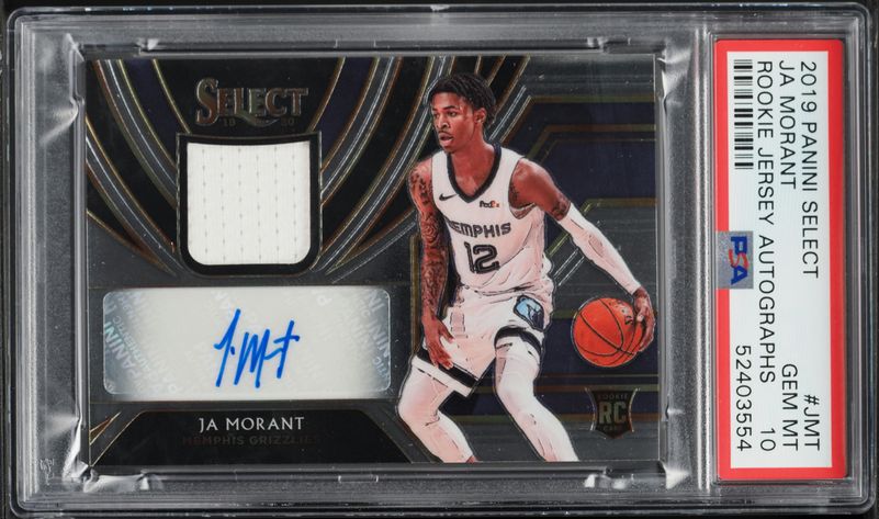 2019 Panini NBA Player Of the Day Rapture Ja Morant ROOKIE /99 #52