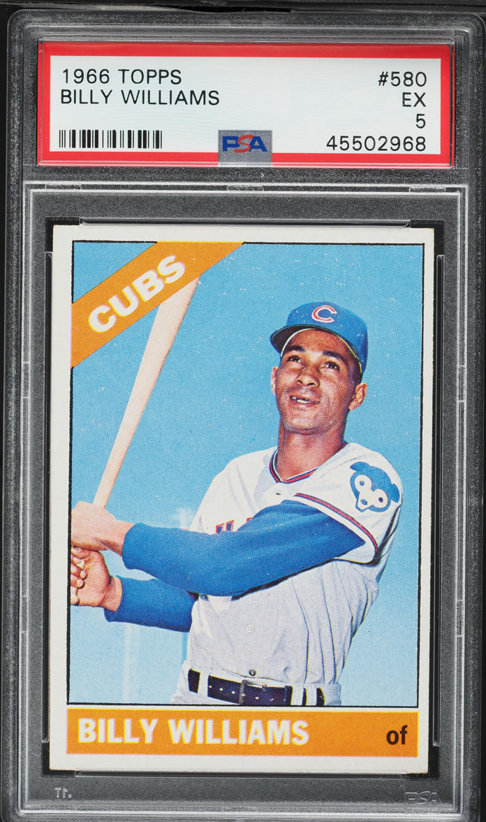 1966 Topps Billy Williams #580 PSA 5 EX