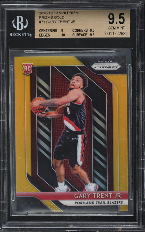 2018 Panini Contenders Draft Variation Gary Trent Jr. ROOKIE AUTO