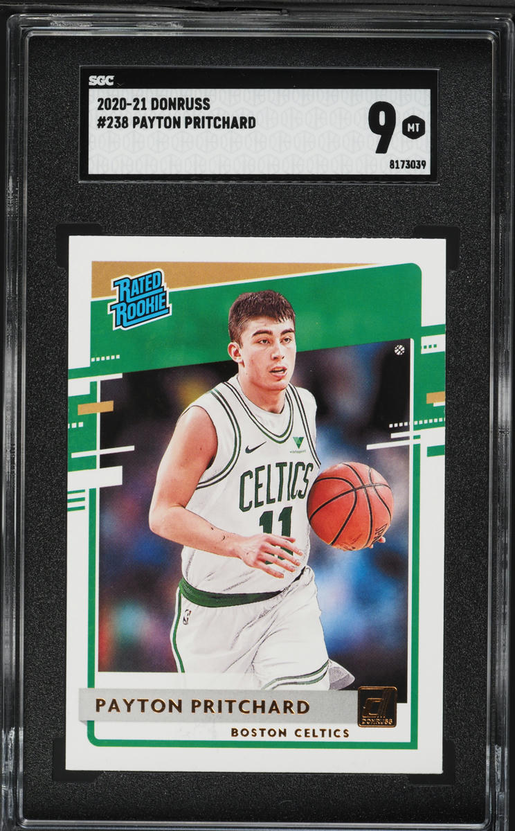 2020 Donruss Payton Pritchard ROOKIE #238 SGC 9 MINT
