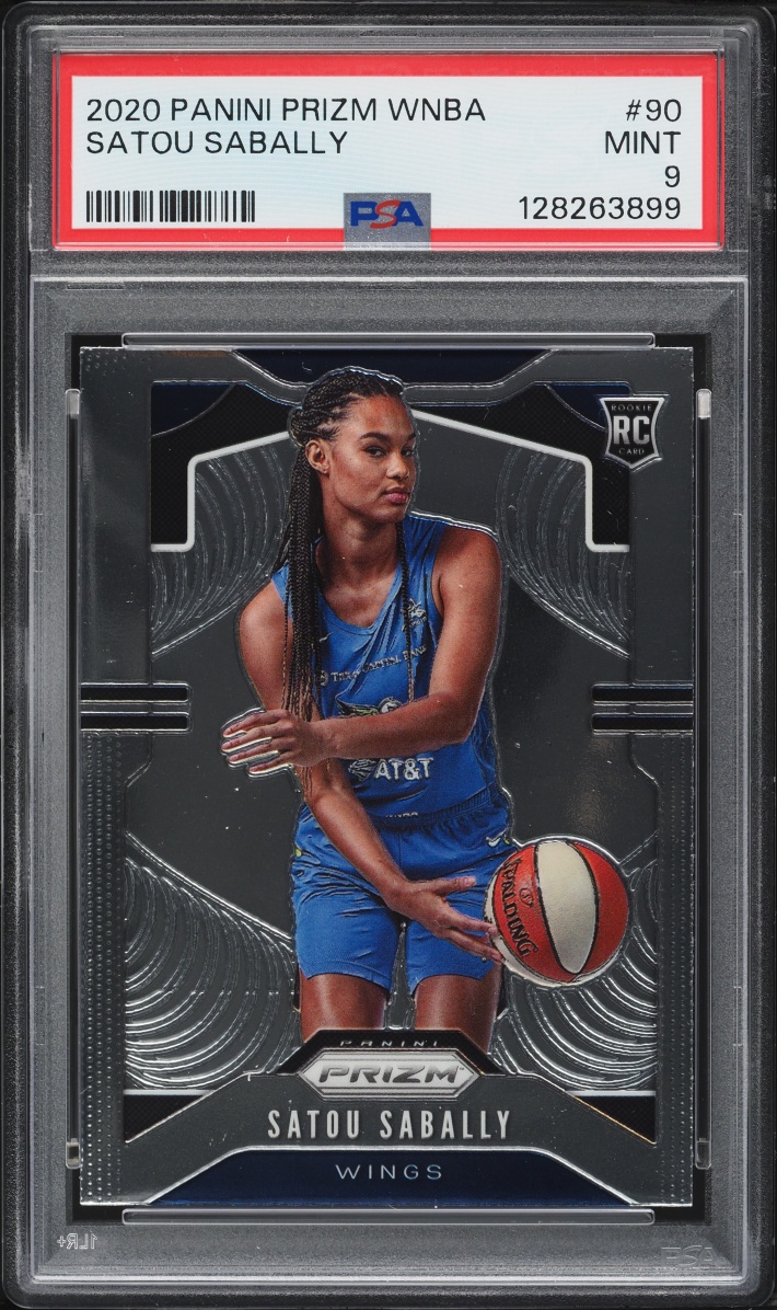 2020 Panini Prizm WNBA Satou Sabally ROOKIE #90 PSA 9 MINT