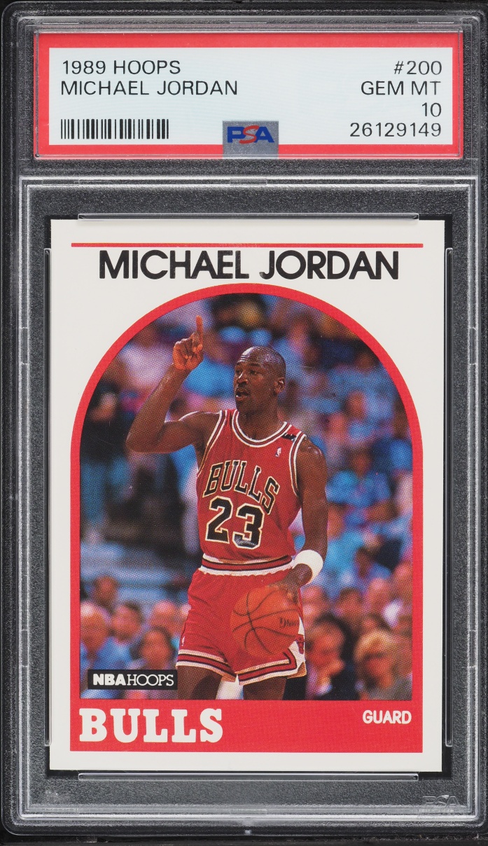 1989 Hoops Michael Jordan #200 PSA 10 GEM MINT