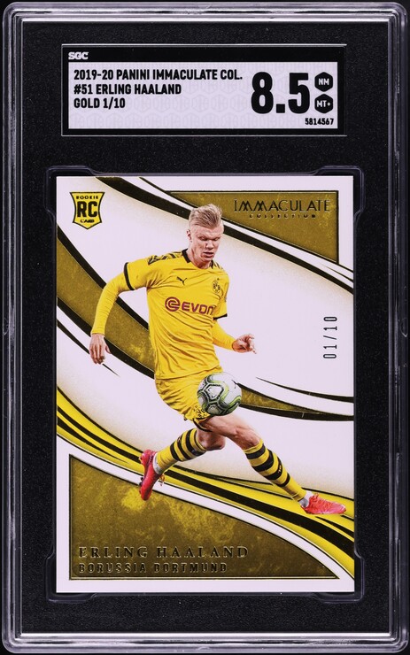 その他 2019 topps now ERLING HAALAND psa10 2019-topps-now-bundesliga-last