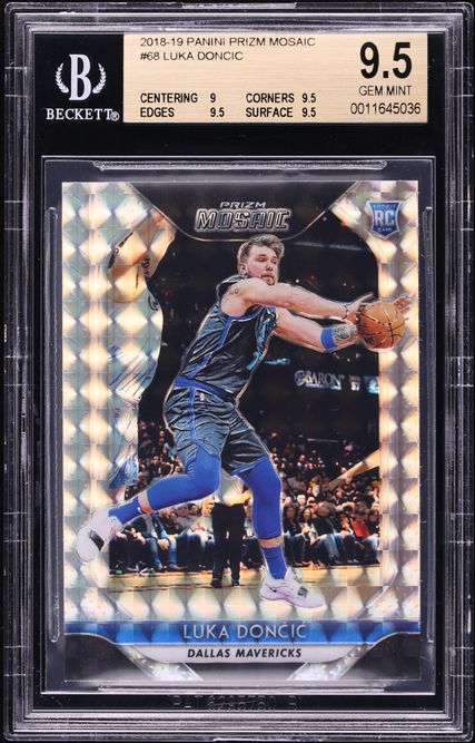 その他 2018 Panini Prizm Silver LUKA DONCIC 2018 Panini Prizm Silver Luka Doncic ROOKIE #280 PSA 10 GEM MINT
