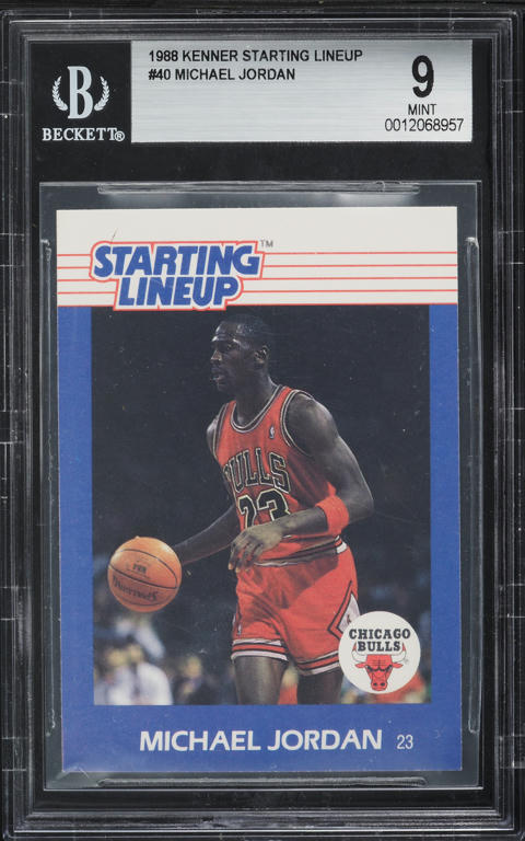 NBA【未開封】1988 KENNER MICHAEL JORDAN 1988 Kenner Starting Lineup Chicago Bulls Michael Jordan