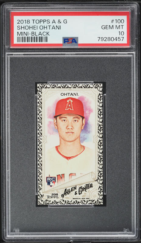 2018 Topps Ref Ohtani /569 RC PSA9 大谷 2018 Topps Ref Ohtani /569