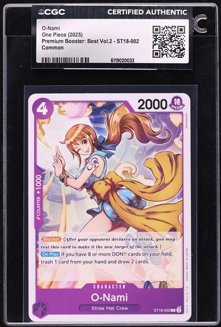 2025 One Piece Championship '25-'26 Event Pack O-Nami #OP06-101