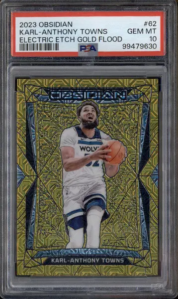 2023 Panini Obsidian Twilight E/E Gold Flood Shaedon Sharpe