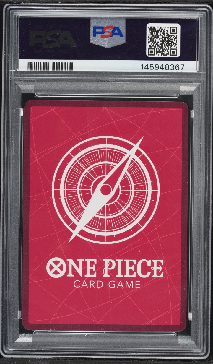 2024 One Piece Promo 2nd Anniversary Tournament Winner Alt Art Leader Portgas D. Ace PSA 10