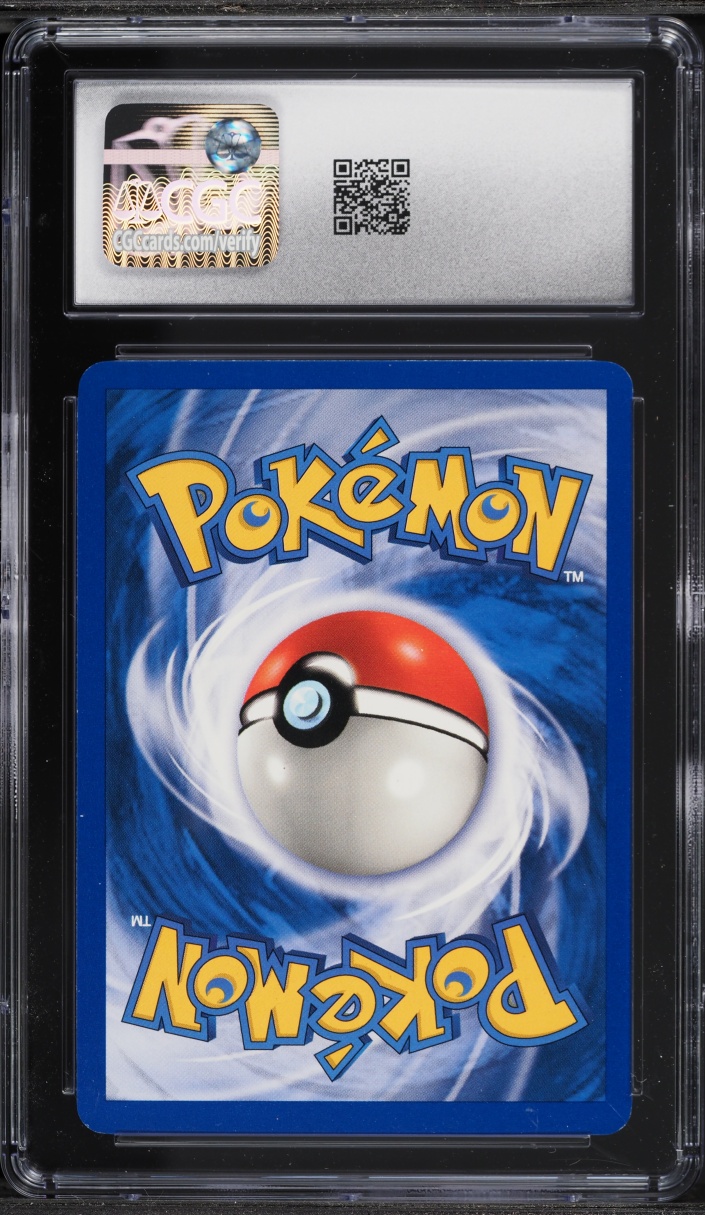 2000 Pokemon Gym Heroes Blaine's Growlithe #62 CGC 8 NM-MT