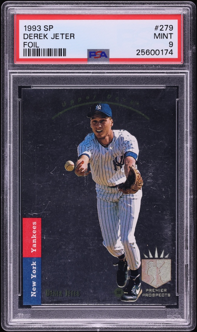 1993 SP Foil Derek Jeter ROOKIE #279 PSA 9 MINT