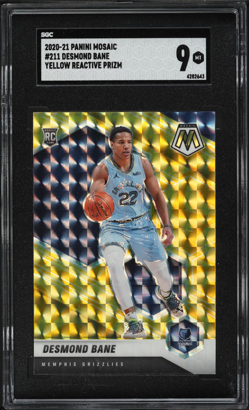 その他 2020-21 donruss desmond bane rc auto DESMOND BANE 2020-21 PANINI PRIZM GRIZZLIES TRUE ROOKIE RC #297 | eBay