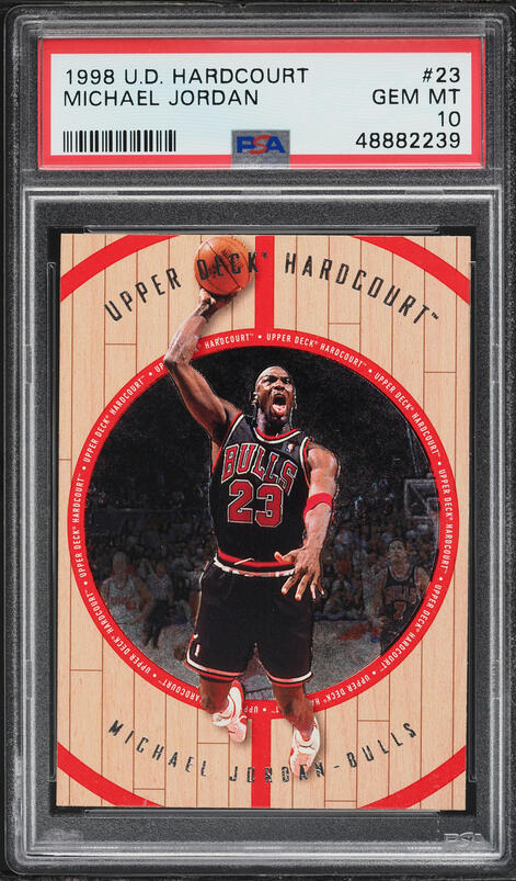 1998 Upper Deck MJx Michael Jordan #31 PSA 10 GEM MINT on Fanatics