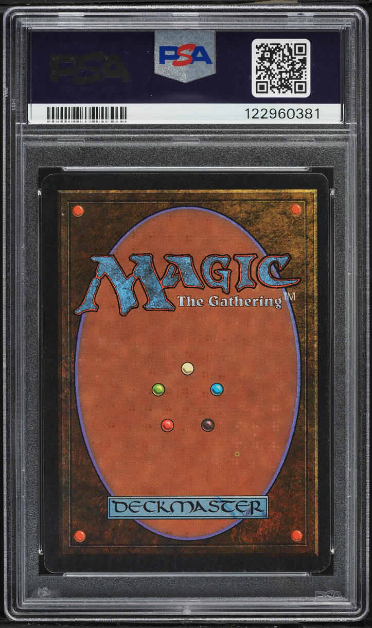 1993 Magic The Gathering MTG Arabian Nights Library Of Alexandria PSA 7 NRMT