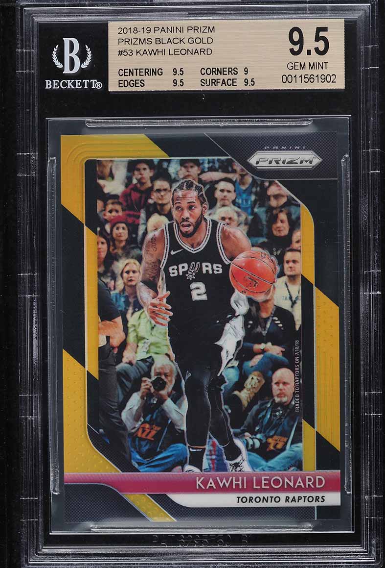 2015 Select Courtside Silver Prizm Kawhi Leonard #276 PSA 9 MINT