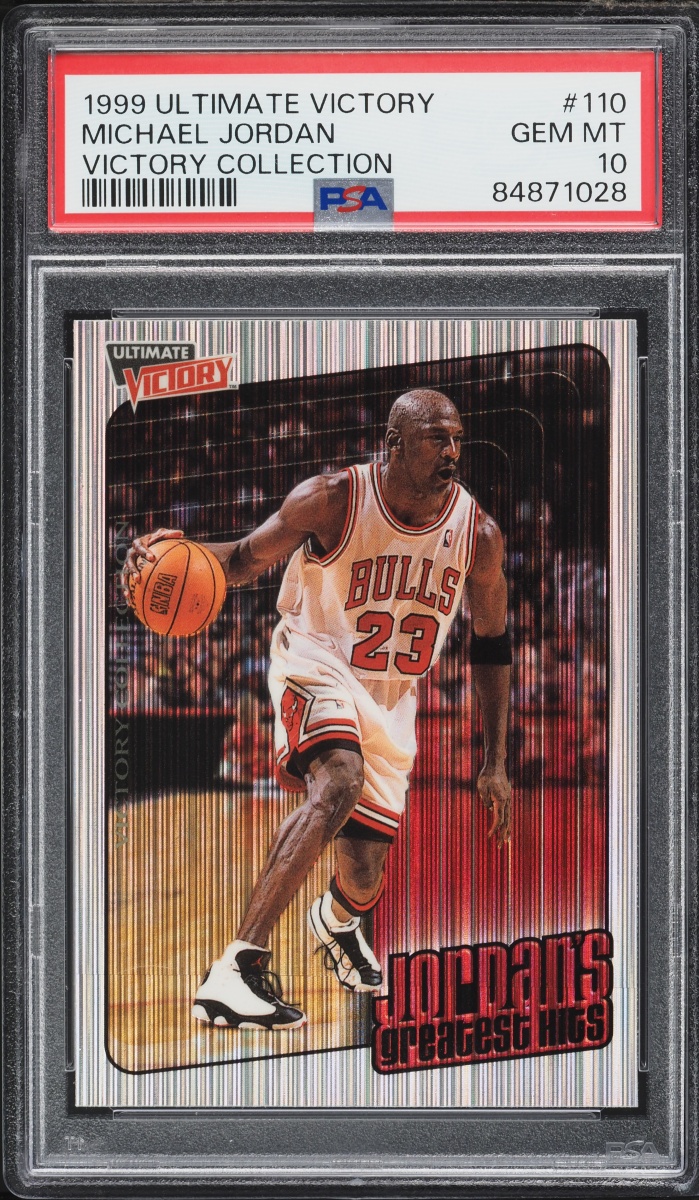 1999 Ultimate Victory Collection Michael Jordan #110 PSA 10 GEM MINT