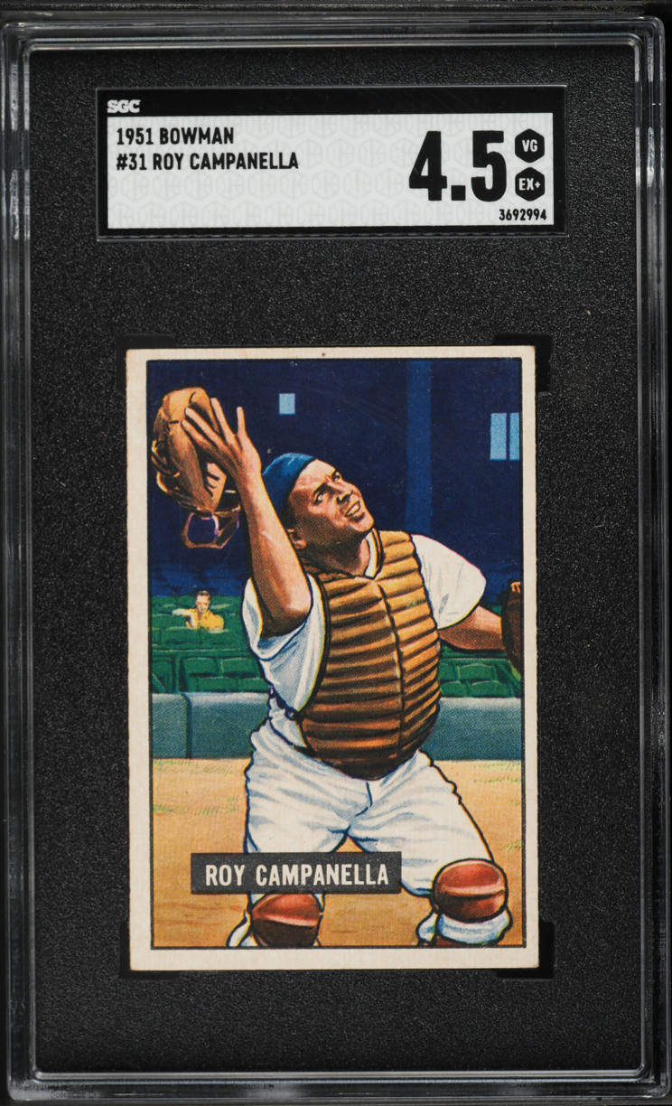 1951 Bowman Roy Campanella #31 SGC 4.5 VGEX+