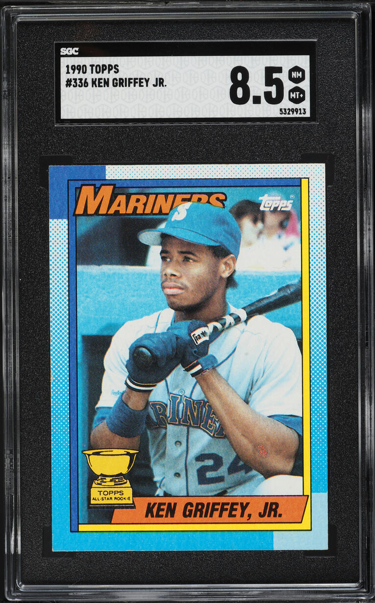 1990 Topps Ken Griffey Jr. #336 SGC 8.5 NM-MT+