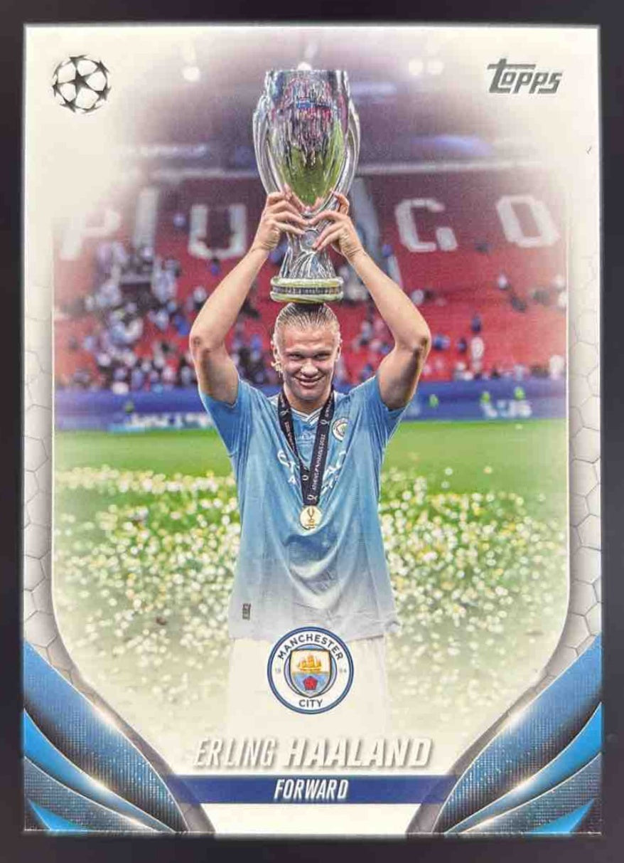 2023 Select Terrace FIFA Red Erling Haaland #93 PSA 10 GEM MINT on