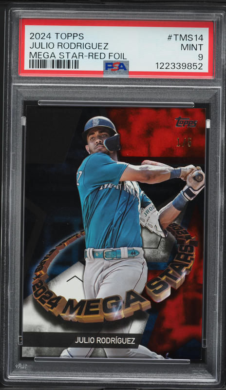 2024 Stadium Club Chrome Orange Refractor Julio Rodriguez /99 #227