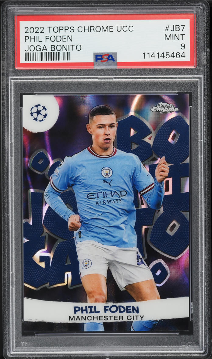 2022-topps-chrome-ucc-joga-bonito-phil-foden-jb7-psa-9-mint-on