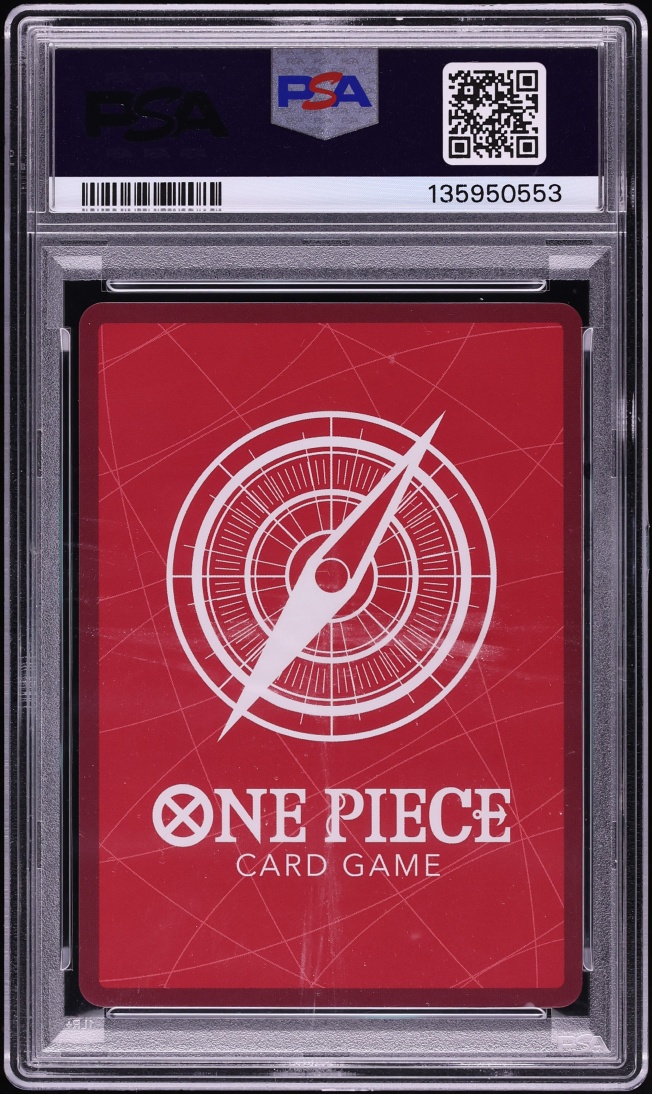 2025 One Piece Promo PSA Magazine Exclusive Alt Art Leader Shanks #OP09-001 PSA 10 GEM MINT