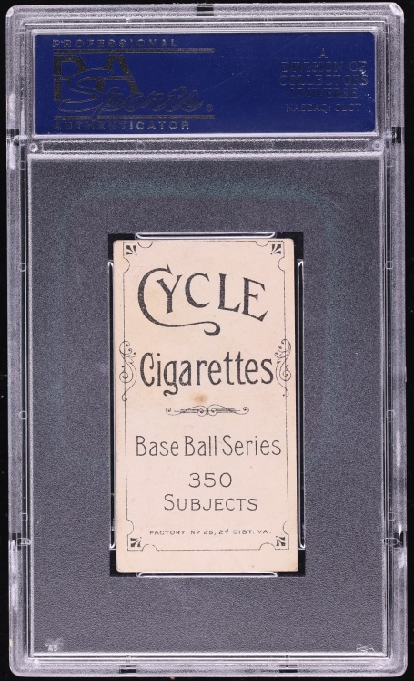 1909-11 T206 Bud Sharpe CYCLE PSA 4 VGEX