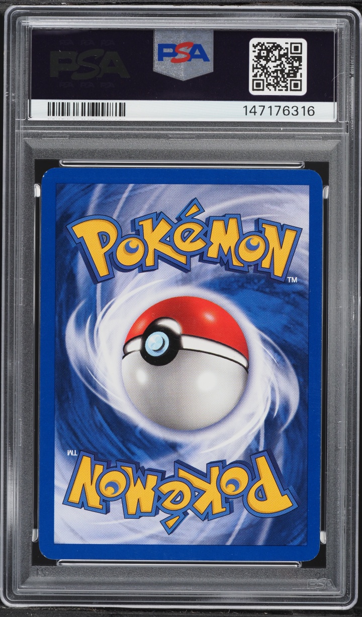 2000 Pokemon Gym Heroes Prerelease Holo Misty's Seadra #9 PSA 8 NM-MT