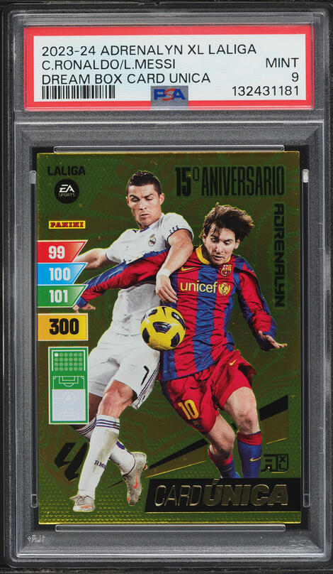 2023 Donruss Crunch Time Lionel Messi #1 CGC 10 GEM MINT on