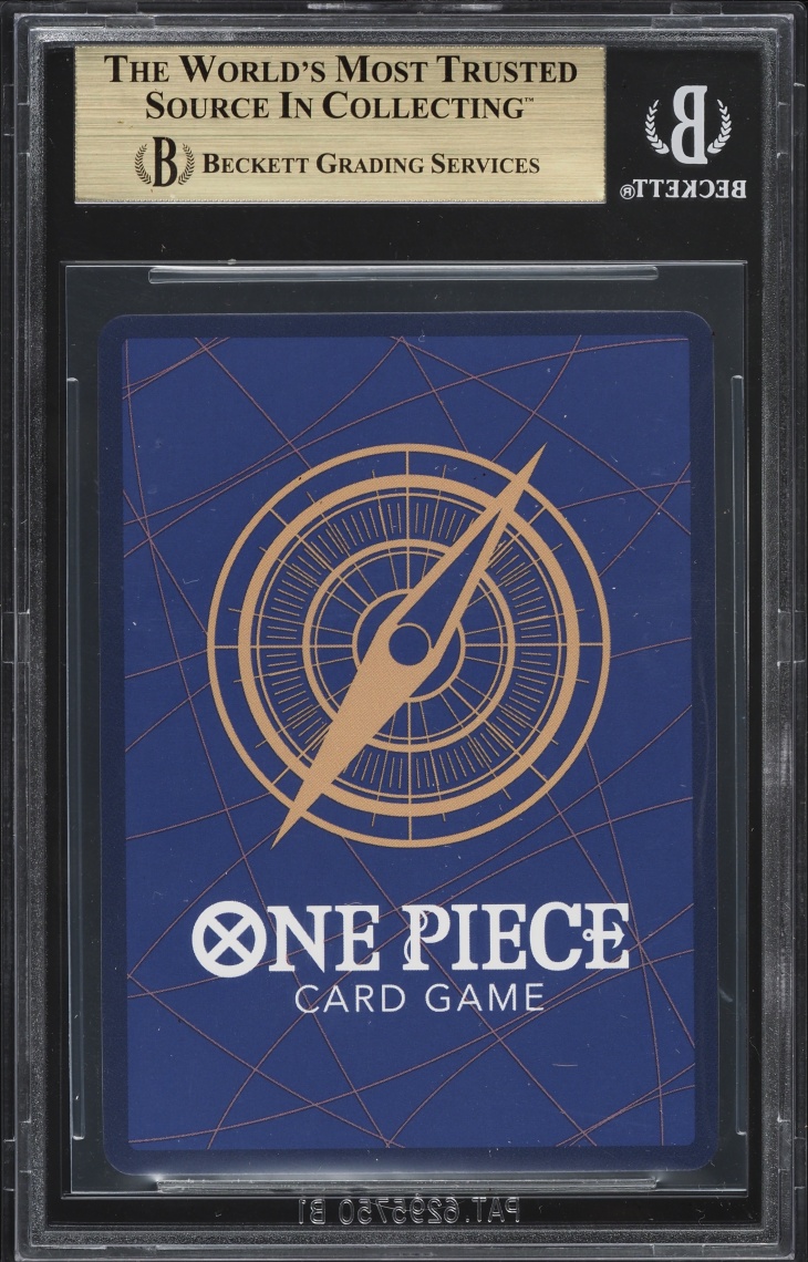 2024 One Piece Wings Of the Captain SEC Manga Art Roronoa Zoro #OP06-118 BGS 10 PRISTINE