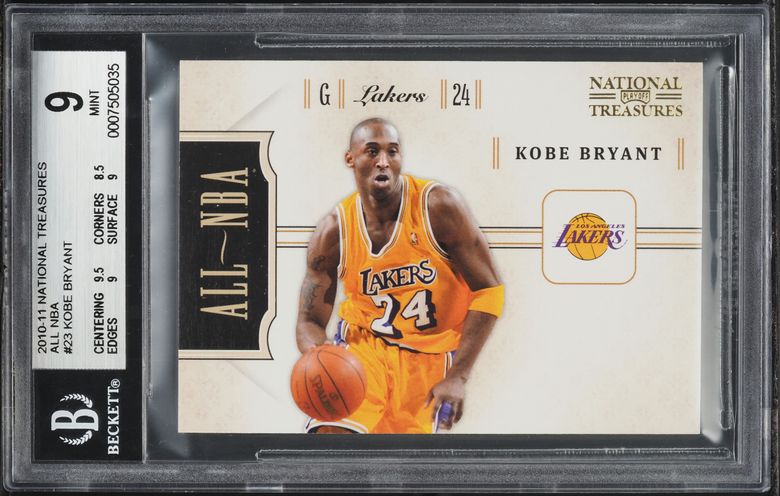 2010 Panini Gold Standard Crowns Kobe Bryant /299 #10 PSA 9 MINT