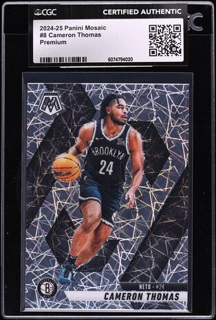 2021 Panini Origins Red Cameron Thomas ROOKIE AUTO DNA 10 /99 #RA