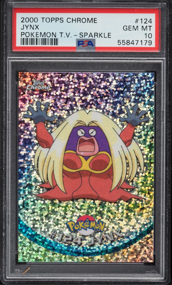 2000 Topps Chrome Pokemon Series 2 Sparkle Jynx #124 PSA 10 GEM MINT
