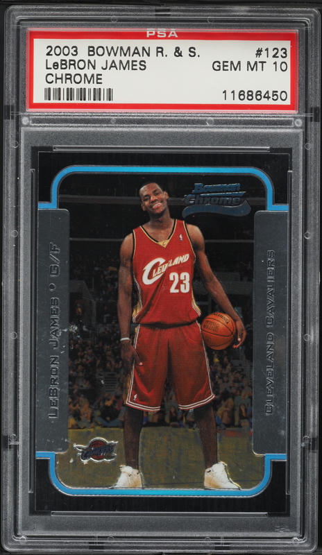 貴重　Lebron James Bowman Chrome RC BGS9 貴重 Lebron James Bowman Chrome RC BGS9 貴重 Lebron James Bowman