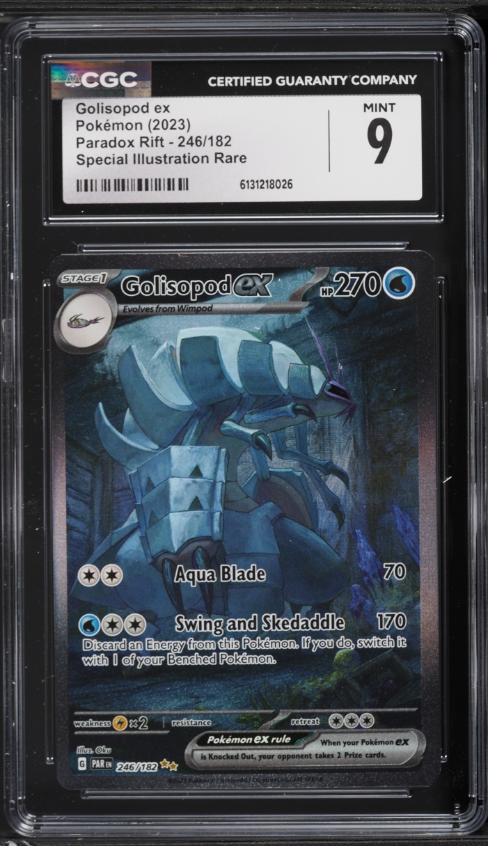 2023 Pokemon Scarlet & Violet Paradox Rift SIR Golisopod ex #246 CGC 9 MINT