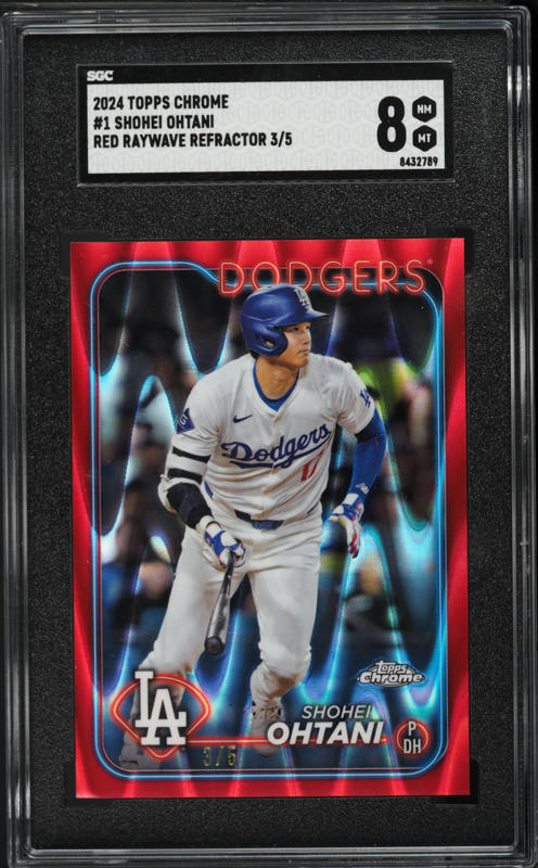 2024 Topps Chrome Refractor Shohei Ohtani #1 PSA 10 GEM MINT on
