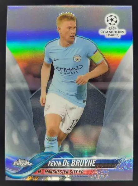 2018 Topps Chrome UEFA Champions League Kevin De Bruyne #72 PSA 10