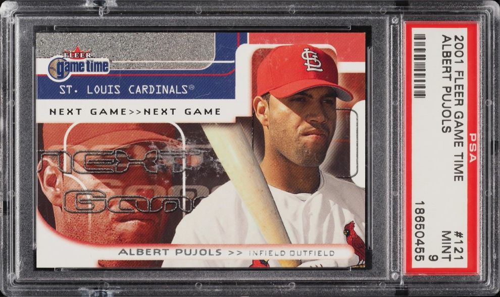 2000 Active Graphics Midwest League All-Star Albert Pujols ROOKIE