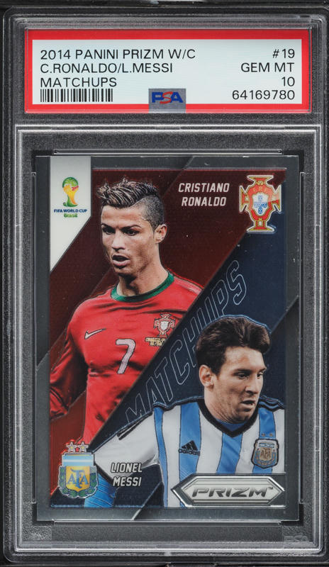 2014 Panini Prizm World Cup Matchups Cristiano Ronaldo