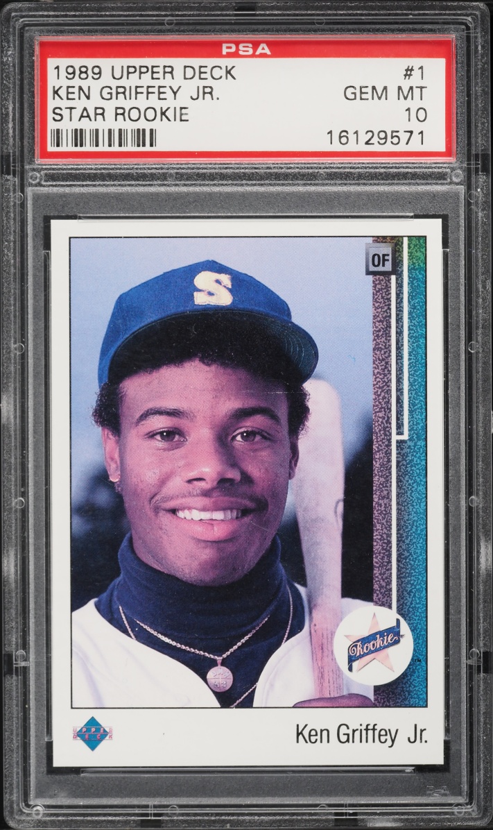 1989 Upper Deck Ken Griffey Jr. ROOKIE #1 PSA 10 GEM MINT
