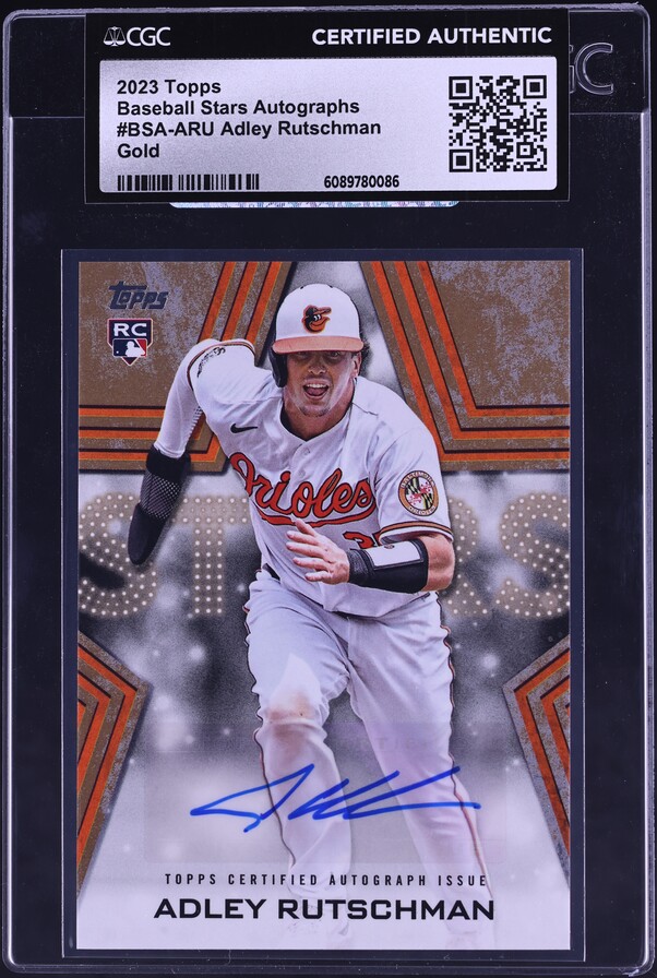 【美品】Adley Rutschman_直筆サイン_シリアル#50_RCカード 美品】Adley Rutschman_直筆サイン_シリアル#50_RCカード 2025年